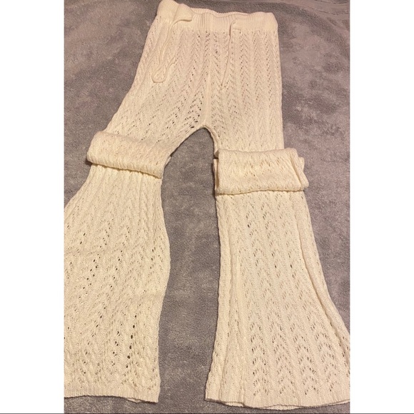 Crochet Pants - Cream - Picture 2 of 12